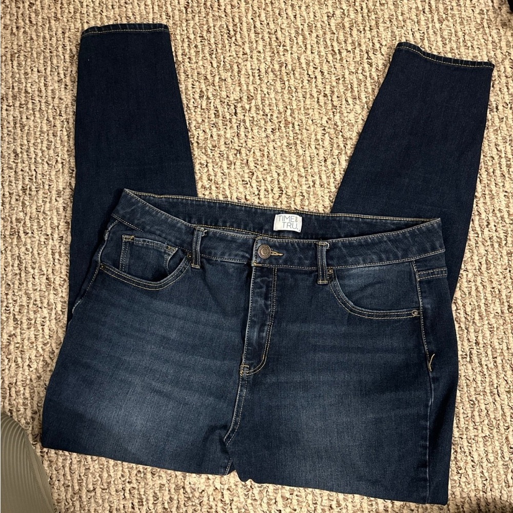 Dark Blue Denim Jeans
